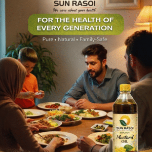 Premium Quality Sun Rasoi Mustard Oil 900 ML